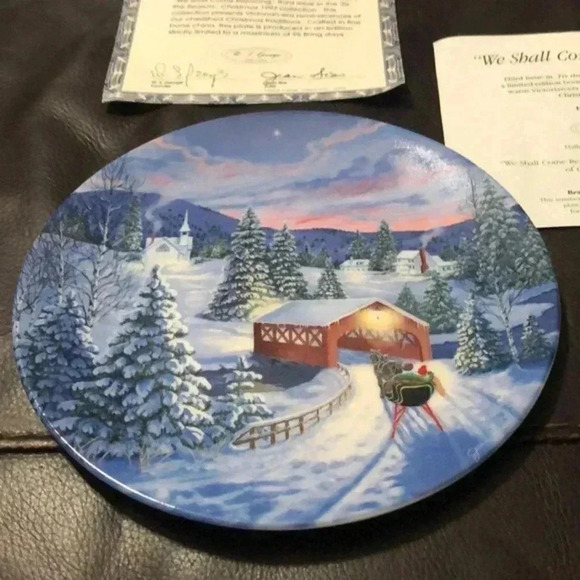 We shall come rejoicing collector’s‎ plate - Picture 1 of 5